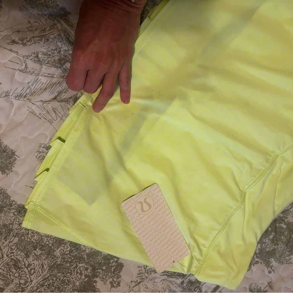 NWT Lululemon 6 Tall Pace Setter Women's Faded Zap Petit Dot tennis run Skirt - Picture 14 of 16